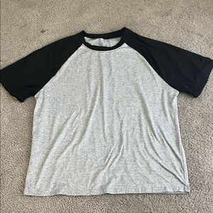 Amazon Black and Gray Raglan Tee